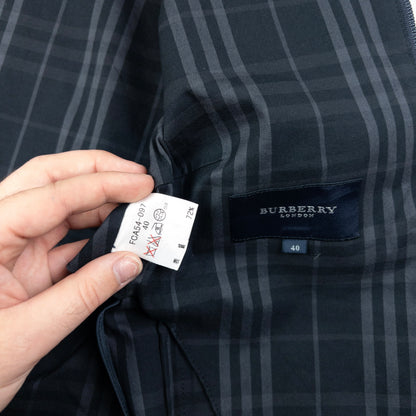 Vintage Burberry Nova Check Zip Up Jacket Womens Size S