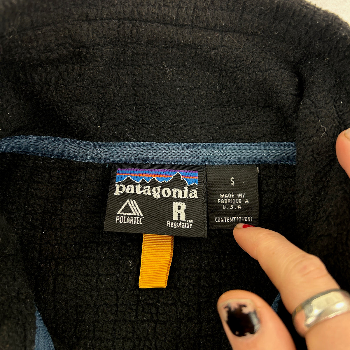 Vintage Patagonia Zip Fleece Size S