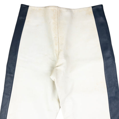 Vintage Katharine Hamnett Leather Trousers Size W30