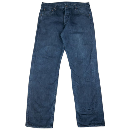 Vintage Evisu Leather Daicock Japanese Denim Jeans Size W38