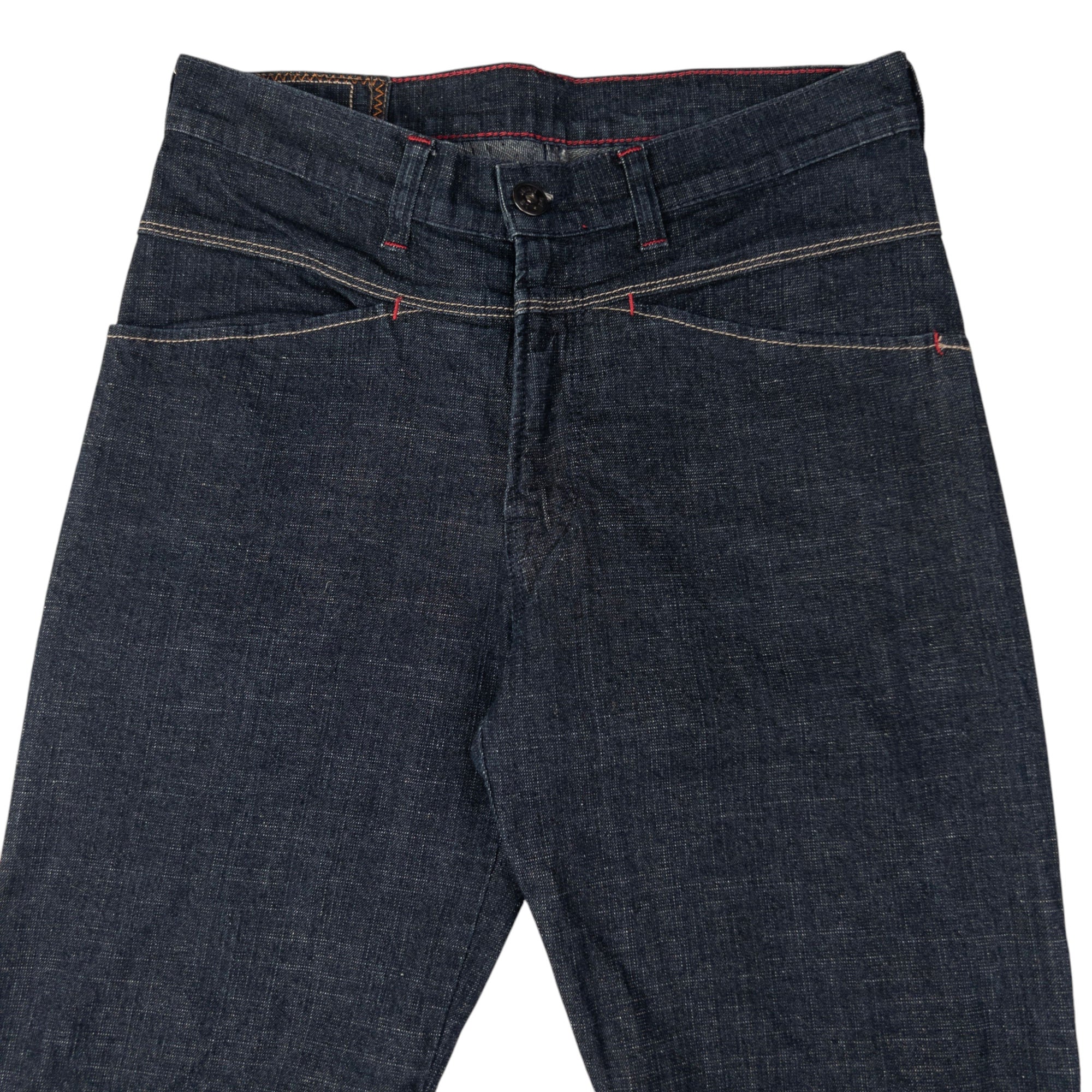 Vintage Marithe + Francois Girbaud Flared Denim Jeans Size W28