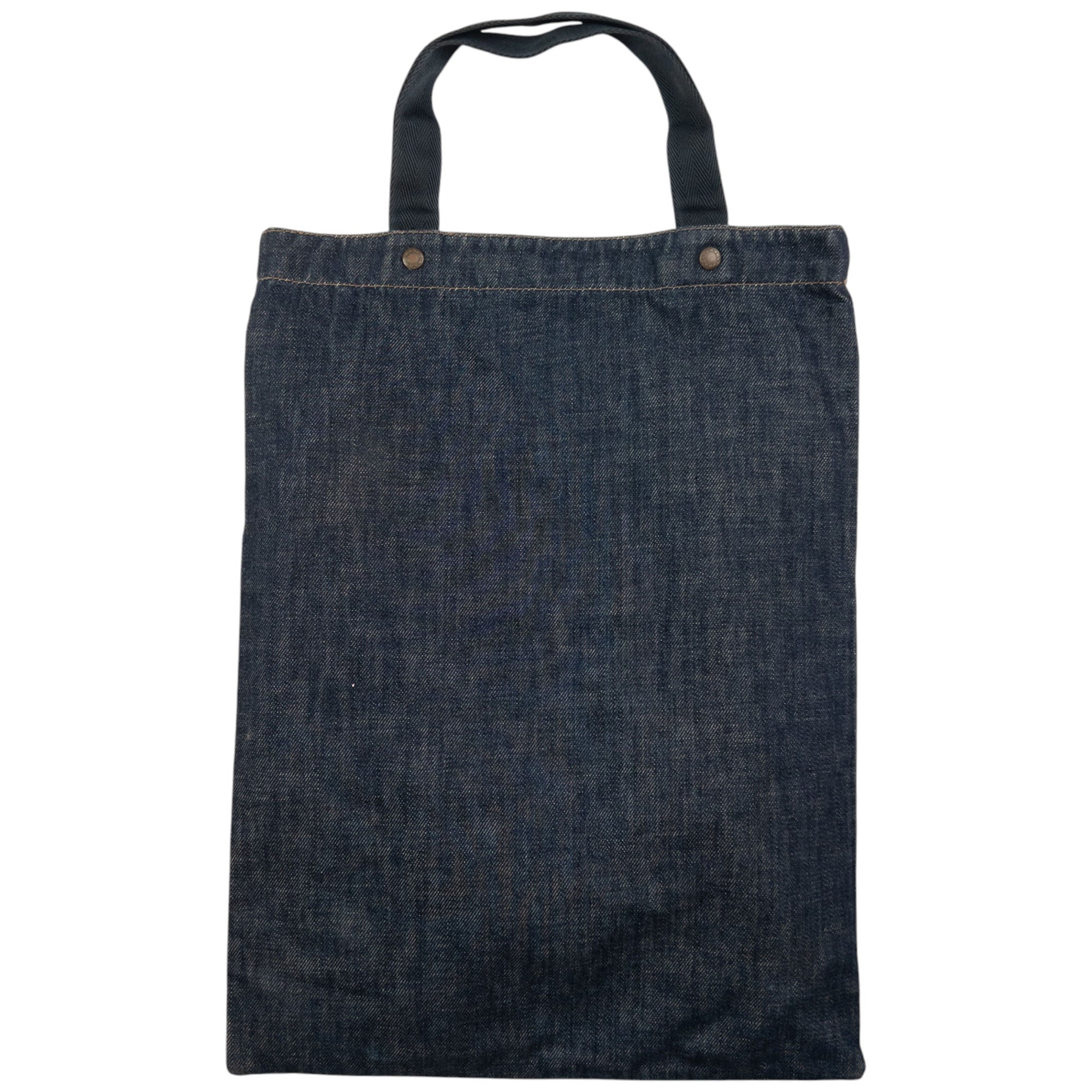Vintage Prada Sport Denim Tote Shoulder Bag