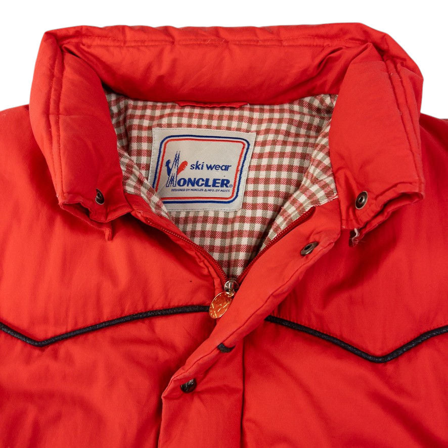 Vintage Moncler Zip Up Puffer Jacket Size S