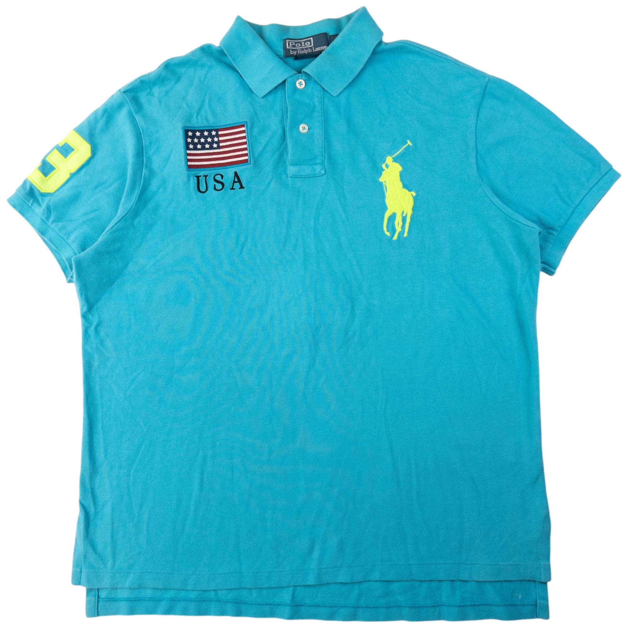 Vintage Polo Ralph Lauren USA Polo Shirt Size L | Second Wave Vintage ...