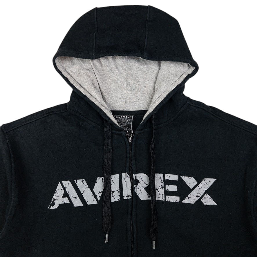 Vintage AVIREX Zip Up Hoodie Size M