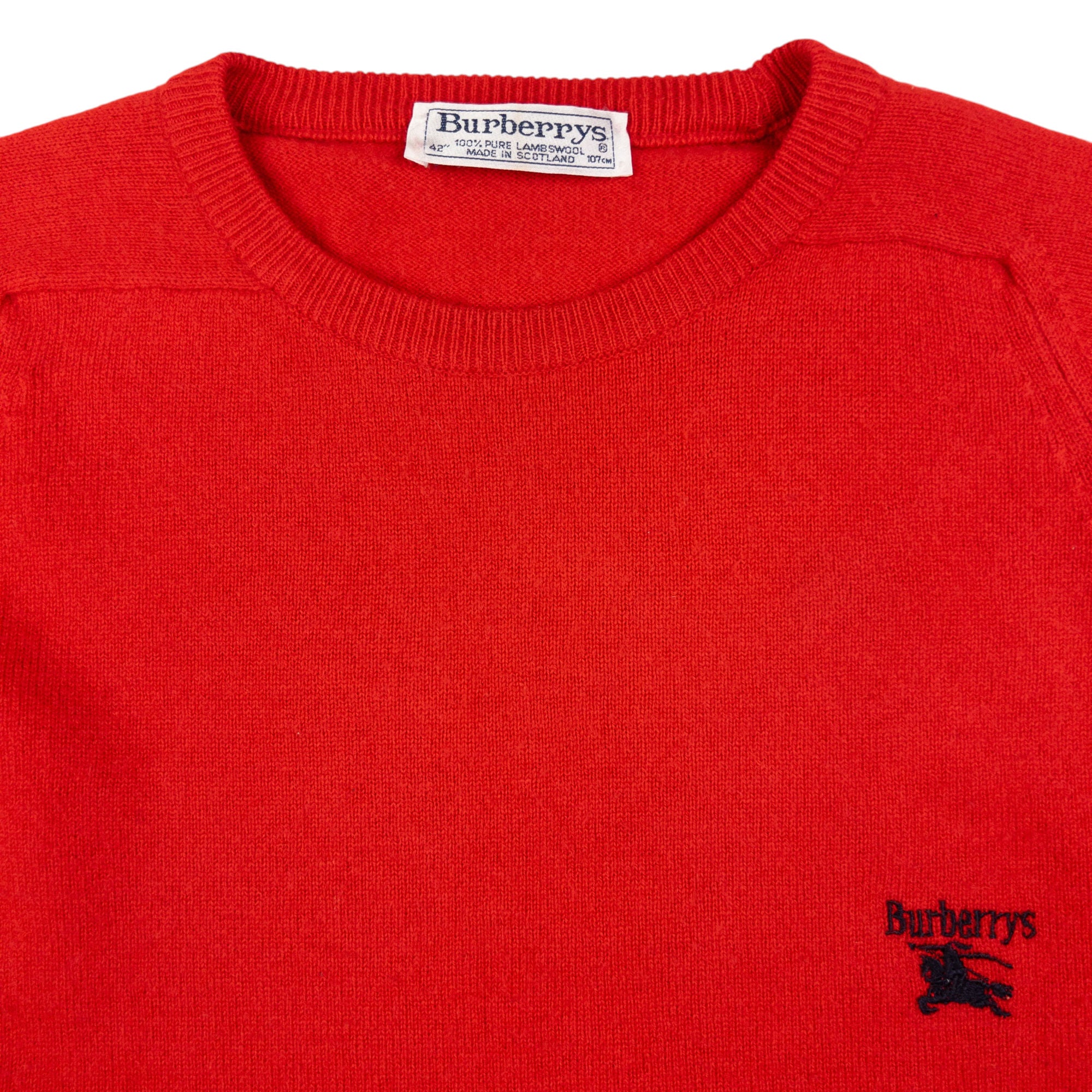 Vintage Burberry Wool Jumper Size M