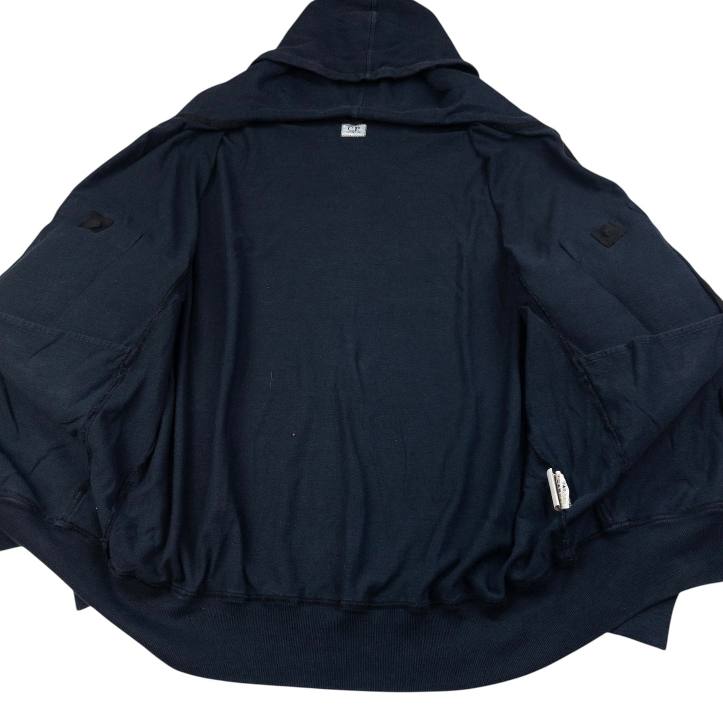 Vintage CP Company Zip Up Cargo Hoodie Size XL