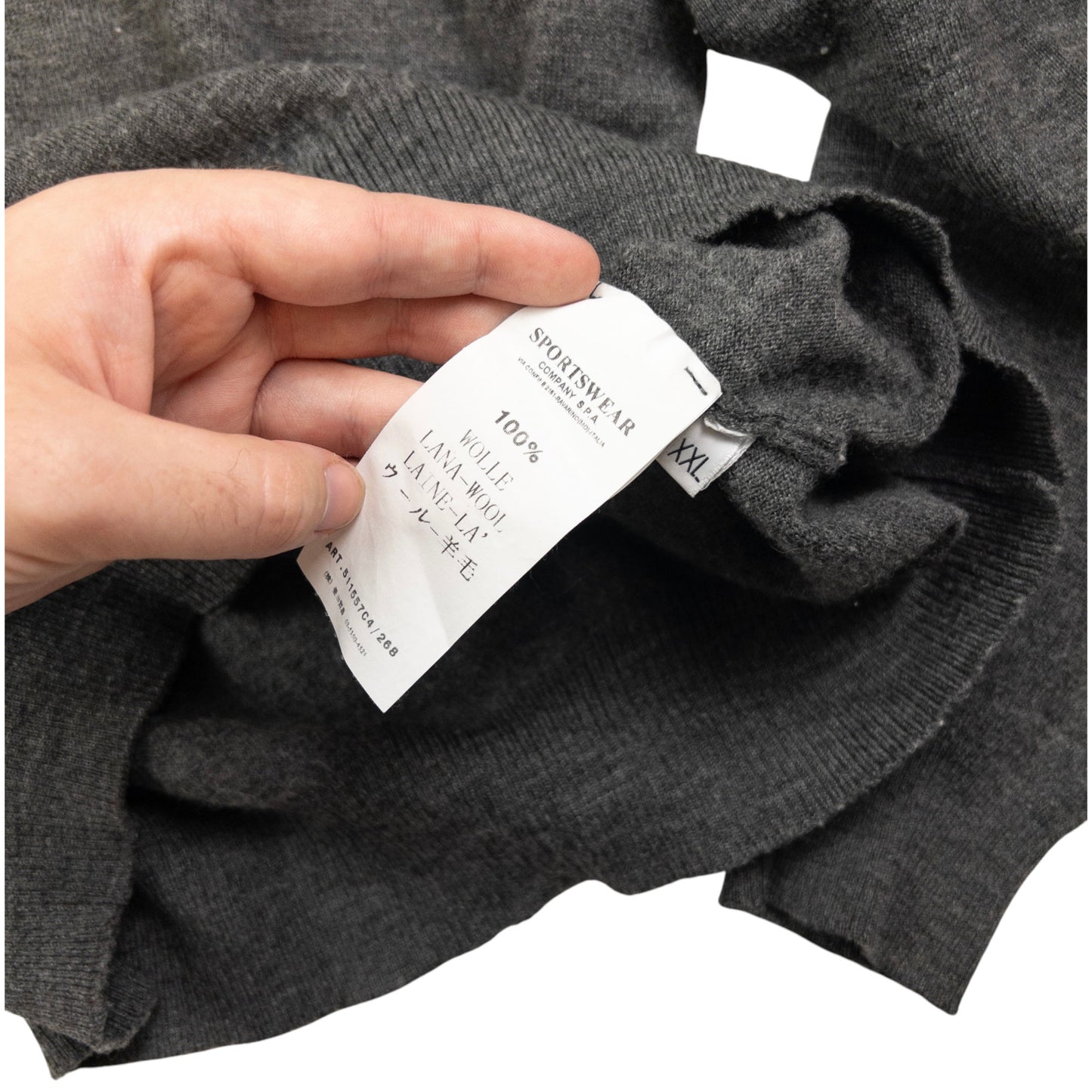 Vintage Stone Island Wool Jumper Size M