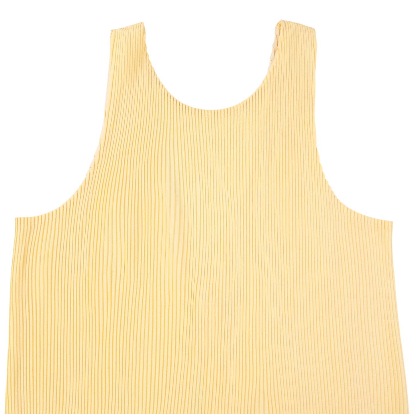 Vintage 90s Issey Miyake Pleated Longline Vest Dress Womens Size M