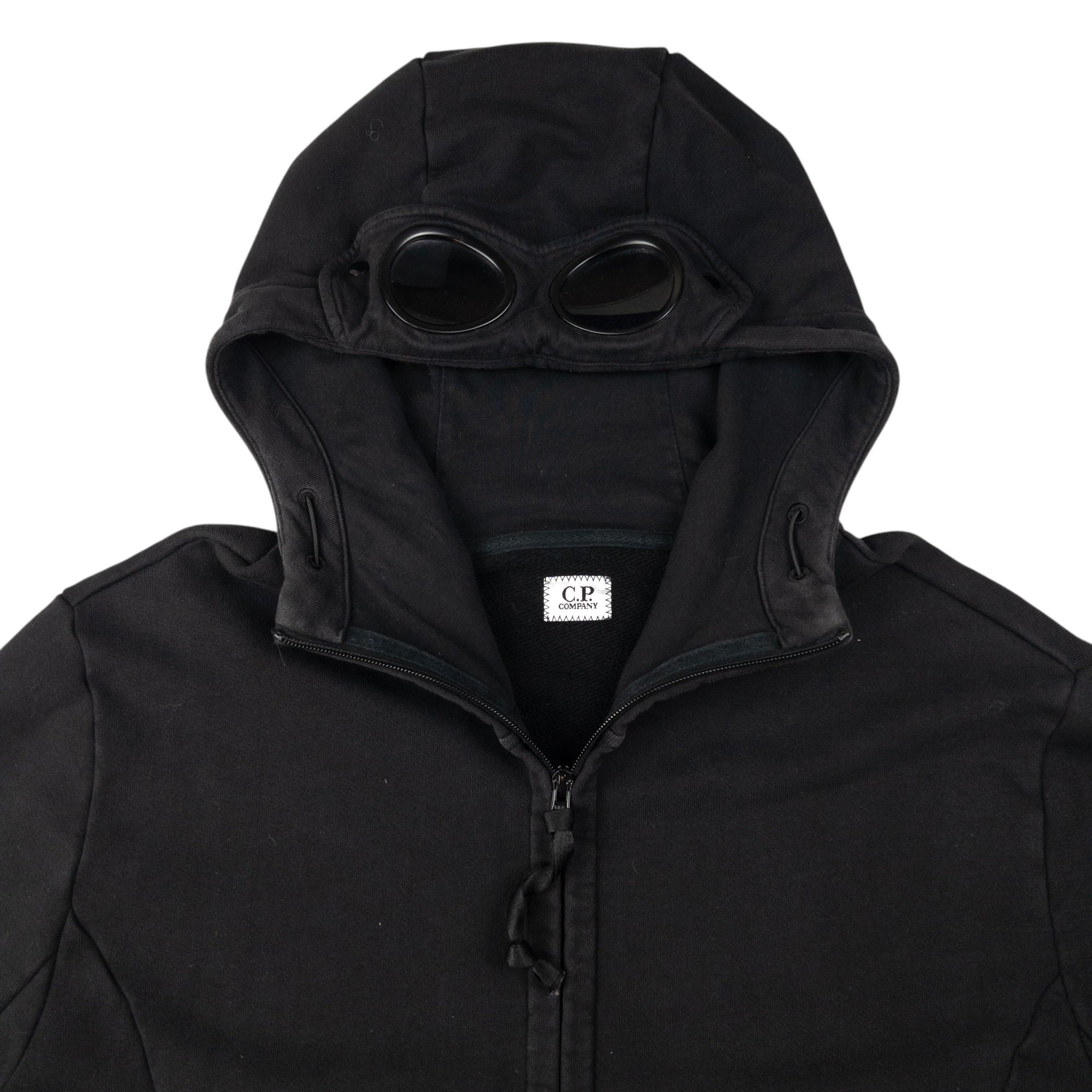 Vintage CP Company Goggle Hood Zip Up Hoodie Size XL