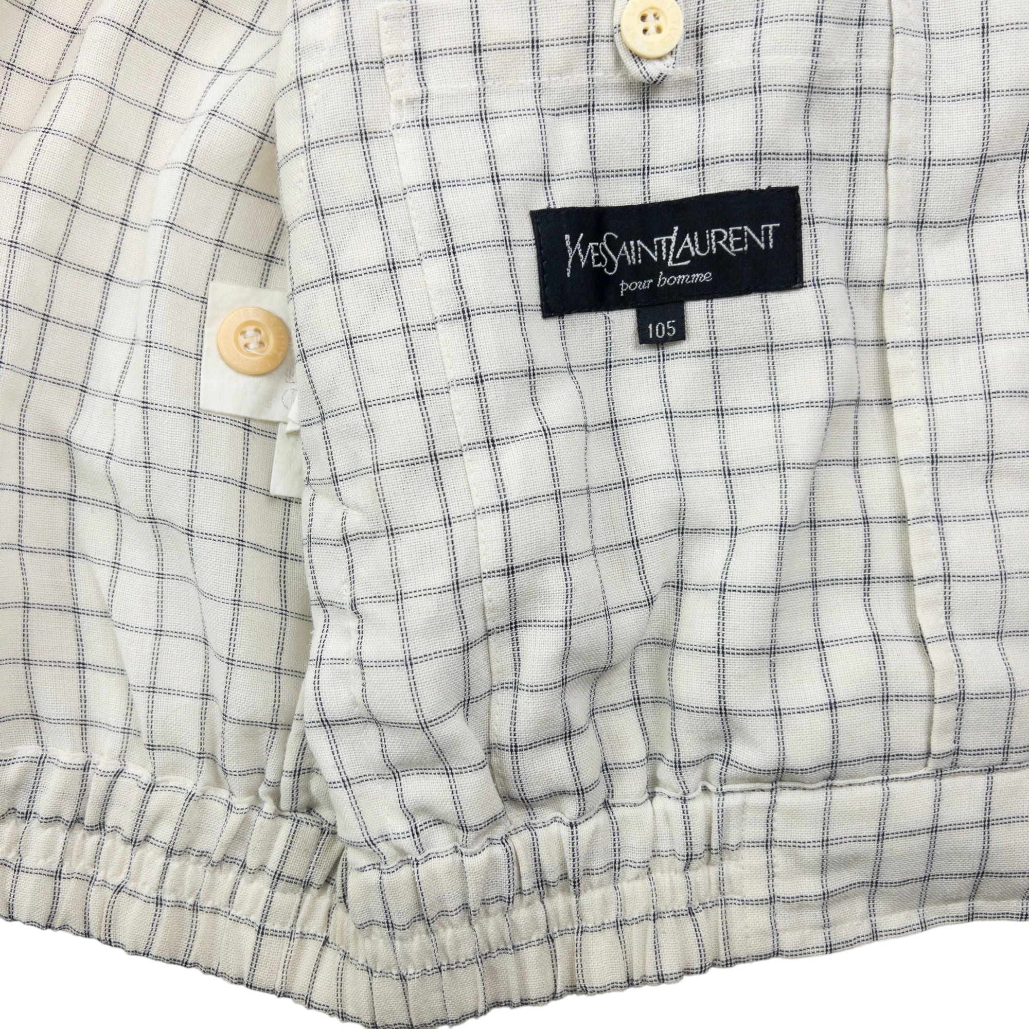 Vintage YSL Yves Saint Laurent Harrington Jacket Size L