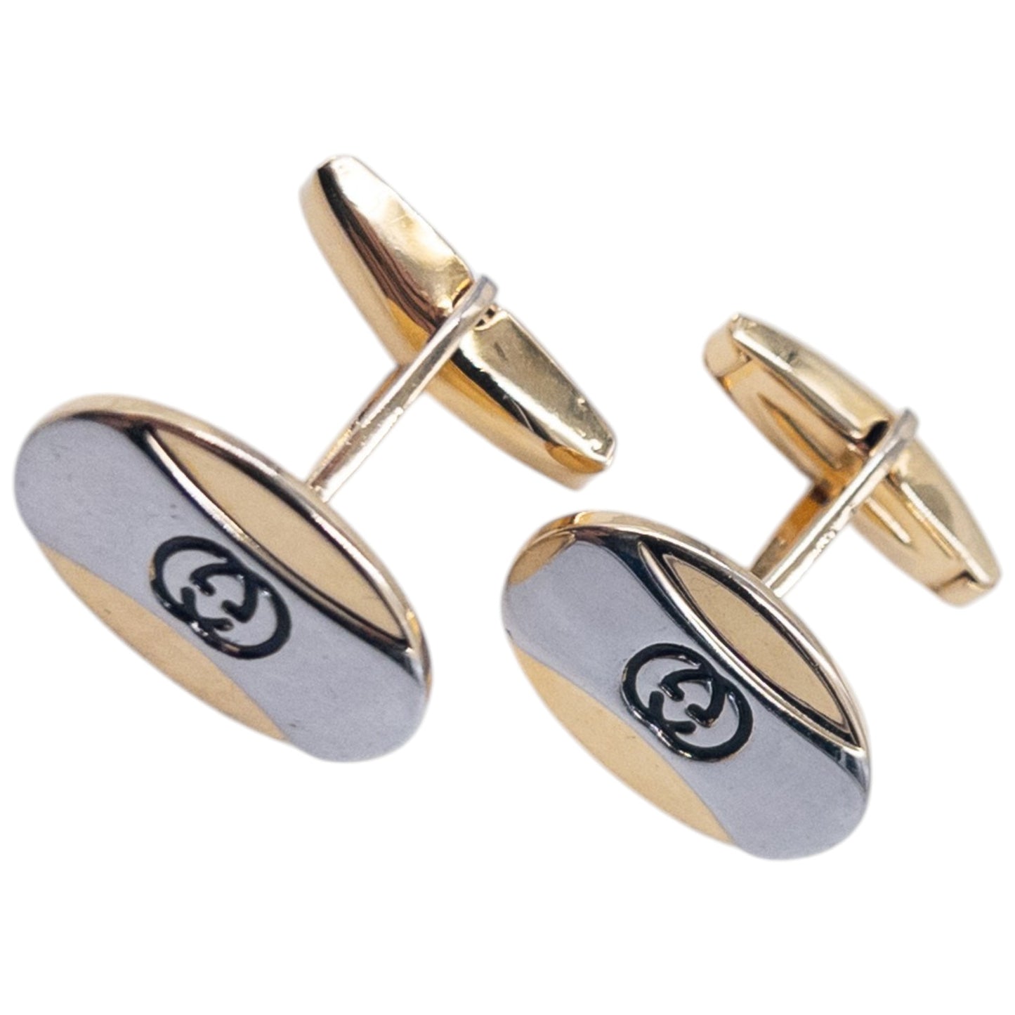 Vintage Gucci Embossed Cuff Links