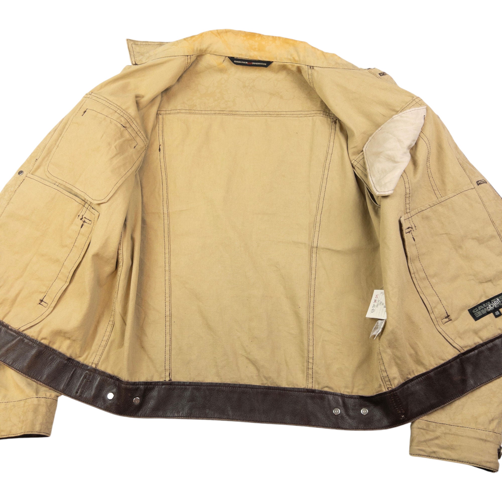 Vintage Gaultier HOMME Objet Button Up Jacket Womens Size S
