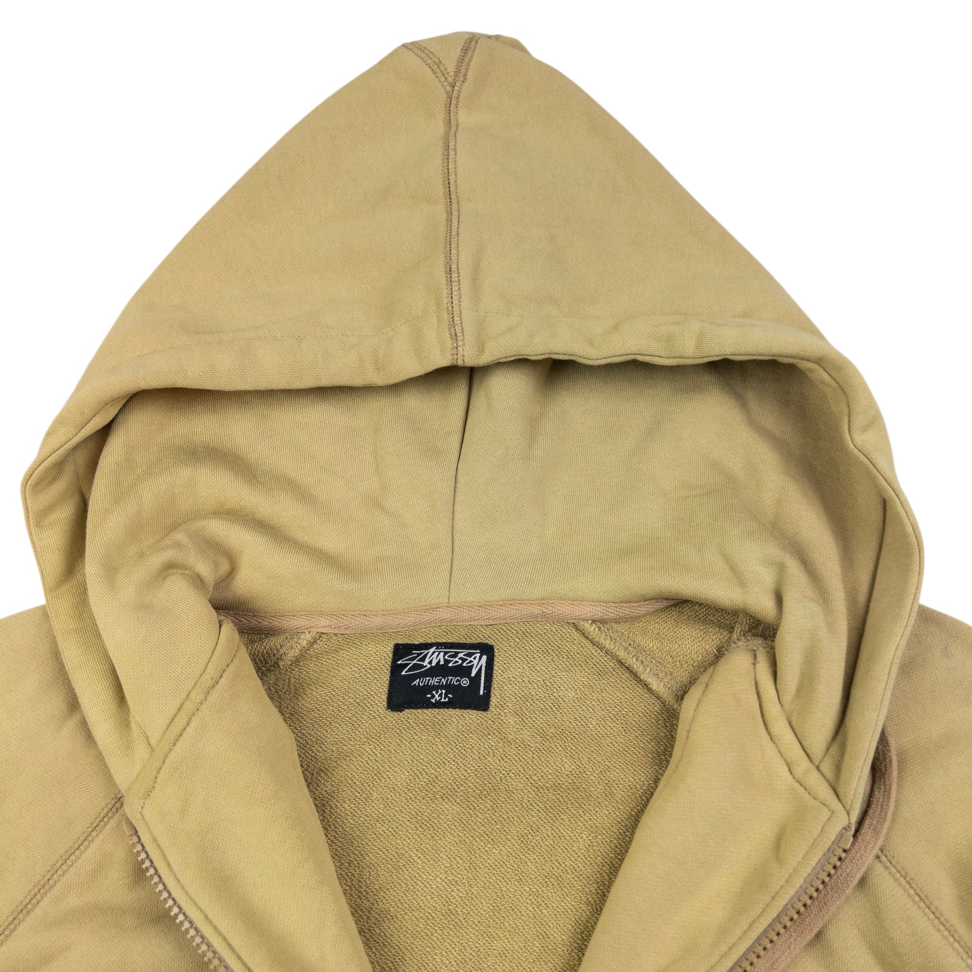 Vintage Stussy Zip Up Hoodie Size XL