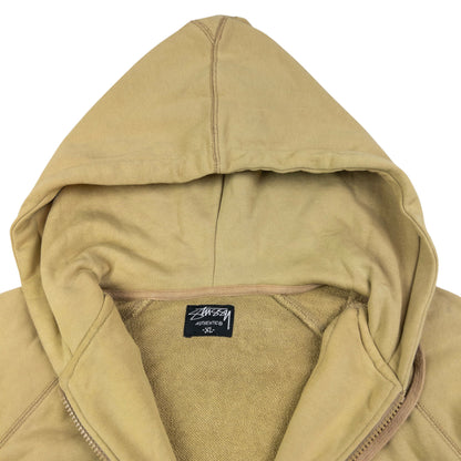 Vintage Stussy Zip Up Hoodie Size XL