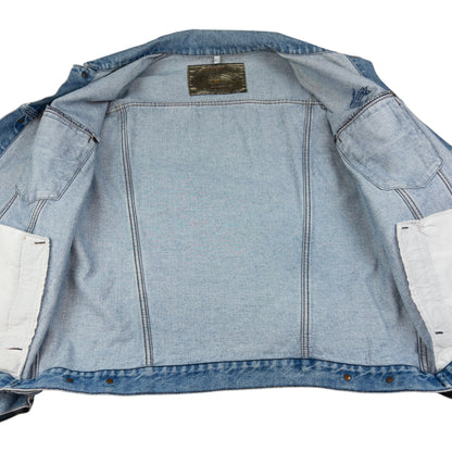 Vintage Armani Jeans Button Up Denim Jacket Size L