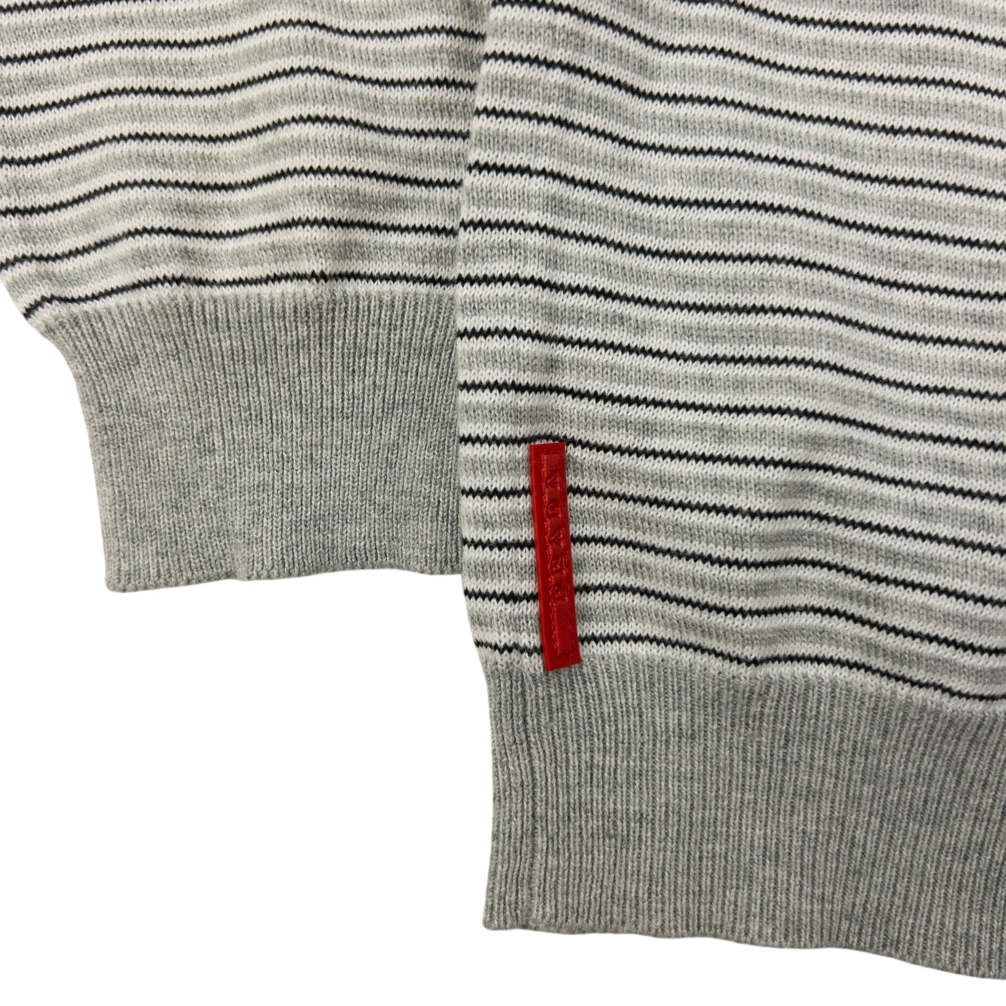 Vintage Prada Sport Striped Jumper Size M