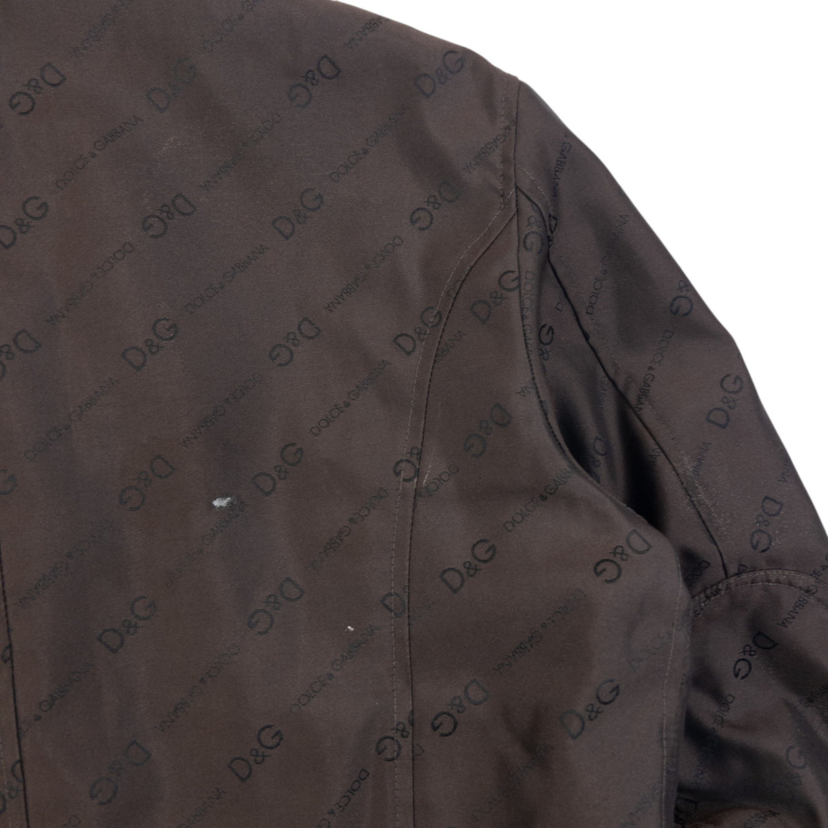 Vintage 2000s Dolce & Gabbana Monogram Padded Jacket Size M