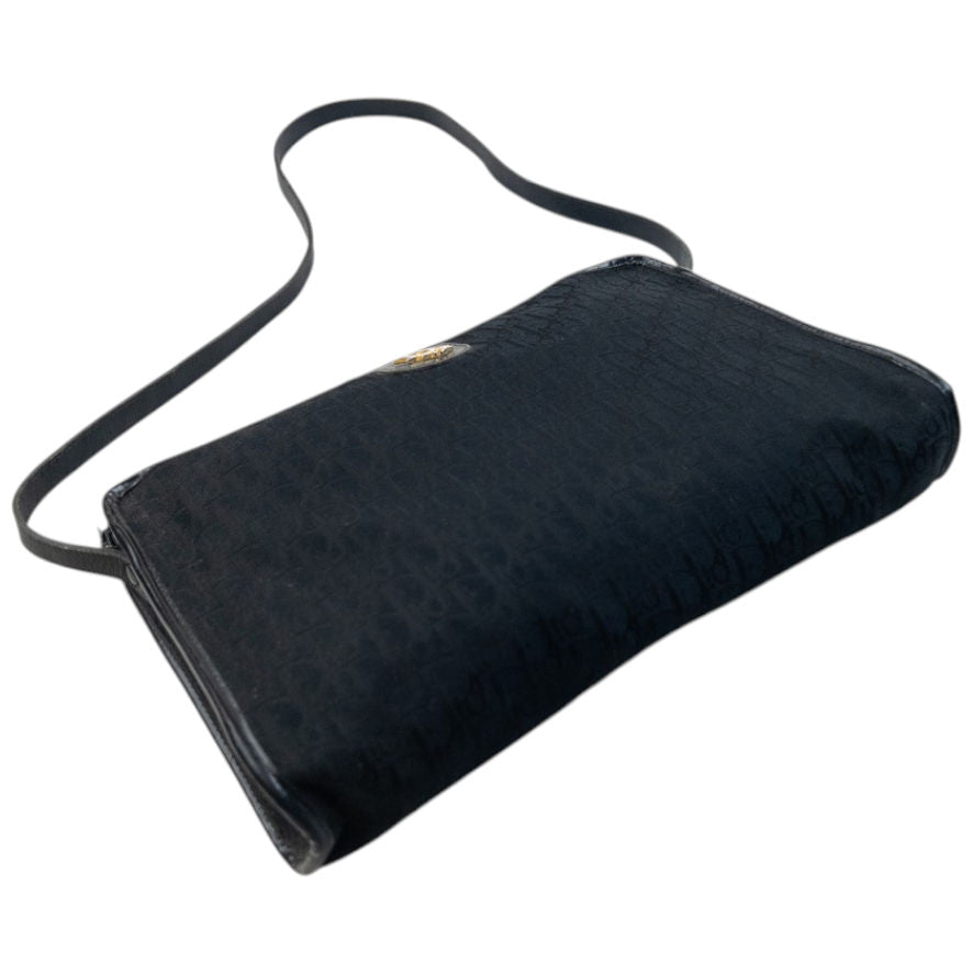 Vintage 80s Dior Monogram Shoulder Bag