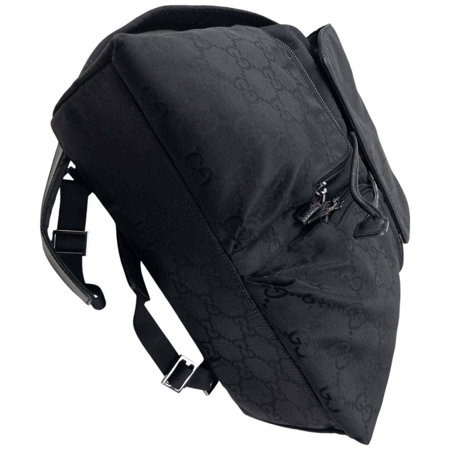 Vintage 2000s Gucci Monogram Bucket Backpack