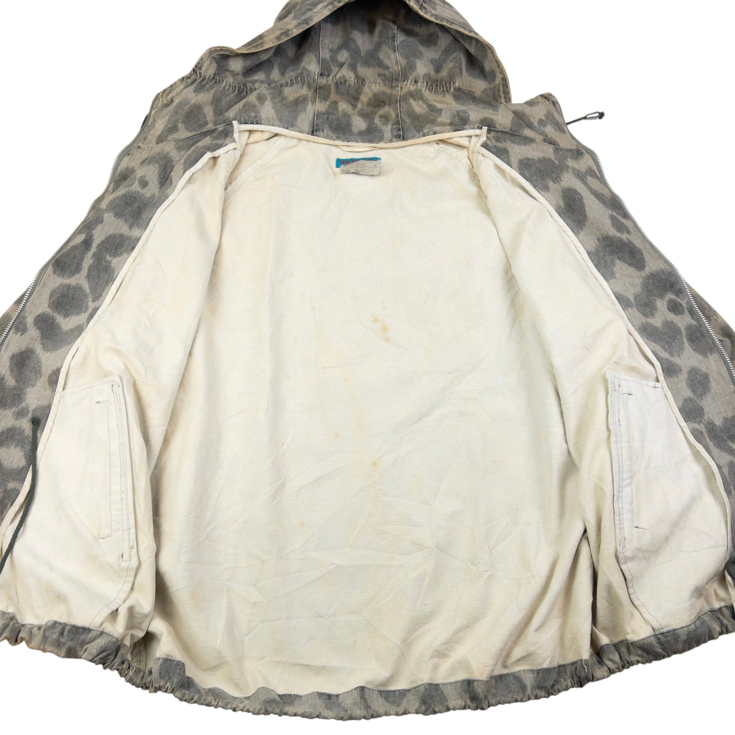 Vintage Katharine Hamnett Leopard Print Zip Up jacket Size L