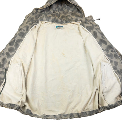 Vintage Katharine Hamnett Leopard Print Zip Up jacket Size L
