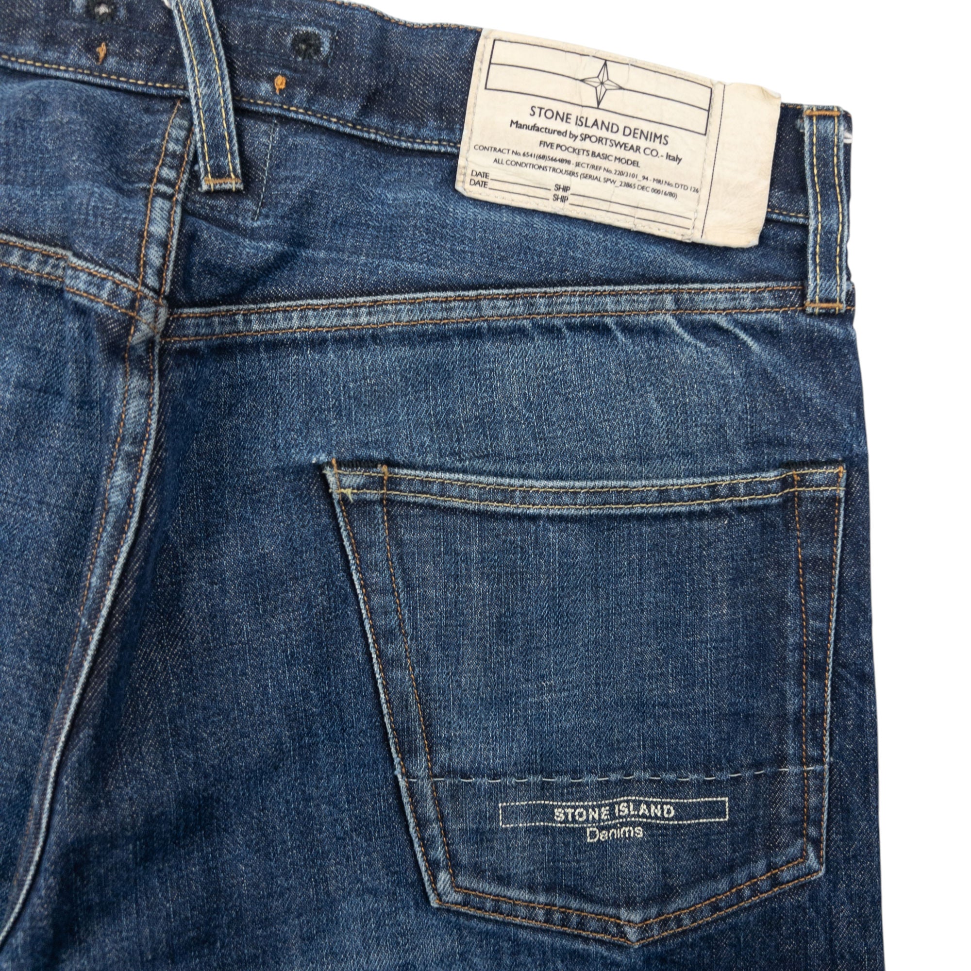 Vintage Stone Island Denim Jeans Size W31