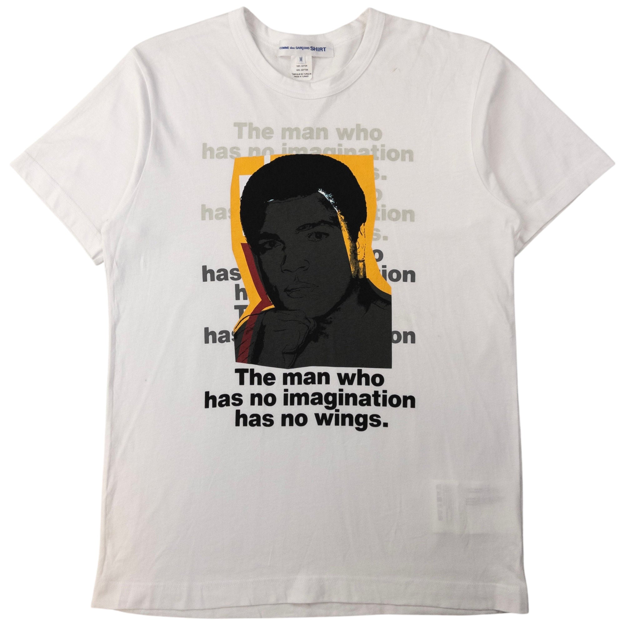 Comme Des Garçons SHIRT X Muhammad Ali T Shirt Size M