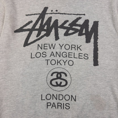 Vintage Stussy World Tour Graphic Sweatshirt Size S