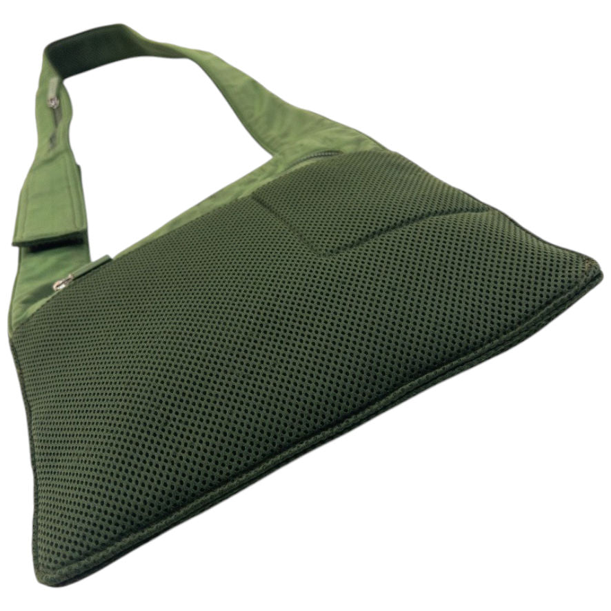 Vintage 2000 Miu Miu Crossbody Bag in green, photo 8