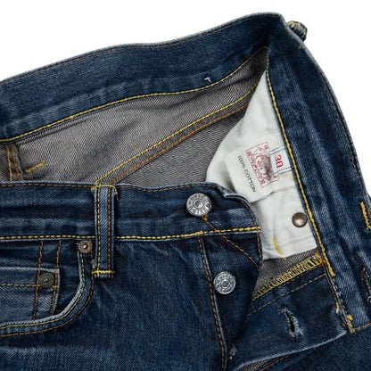 Vintage Evisu Painted Daicock Japanese Denim Jeans Size W30