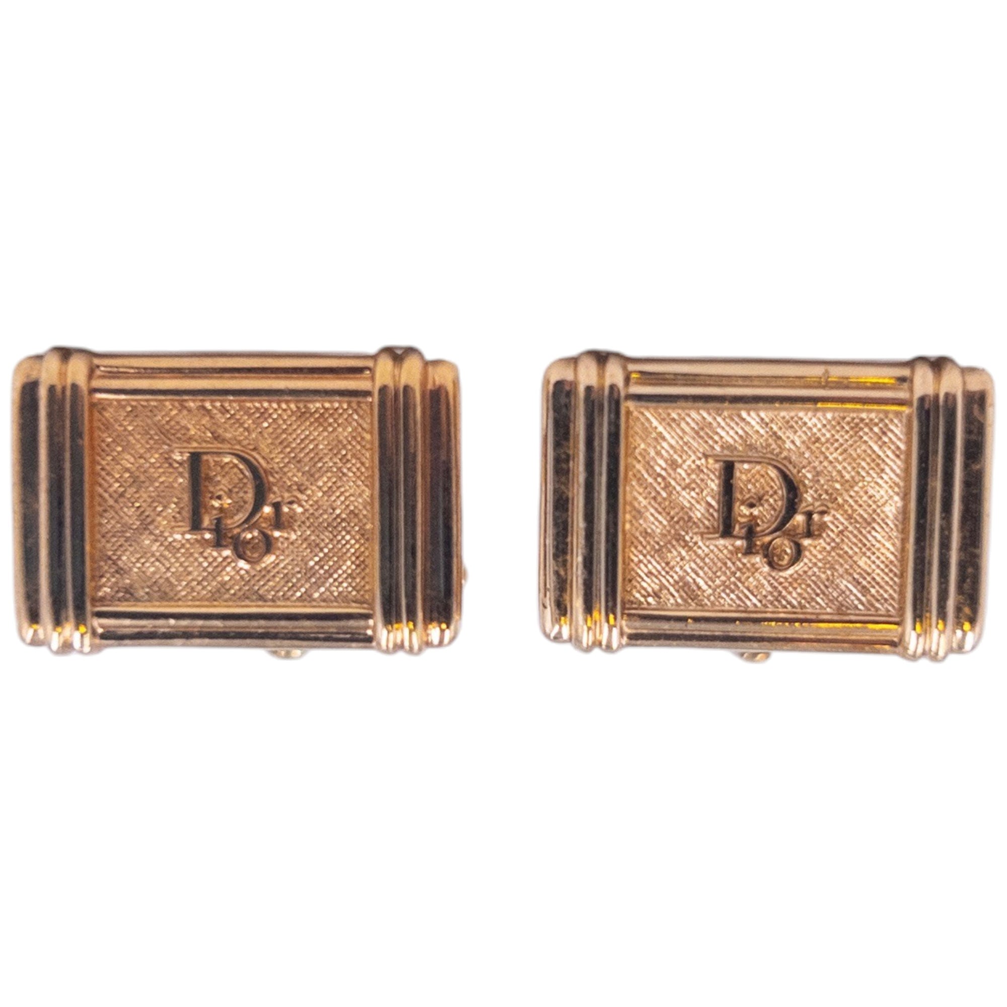 Vintage Dior Embossed Cufflinks