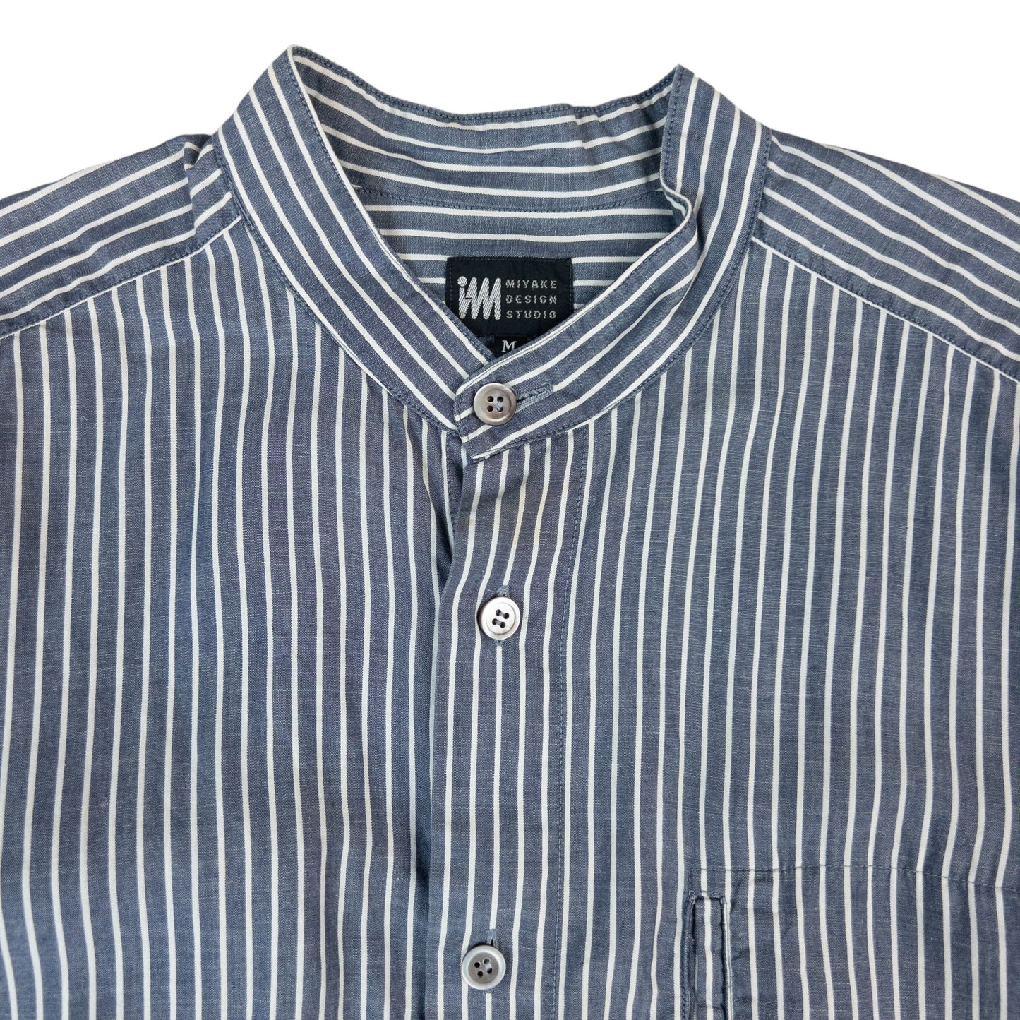 Vintage Issey Miyake Button Up Long Sleeve Shirt Size M