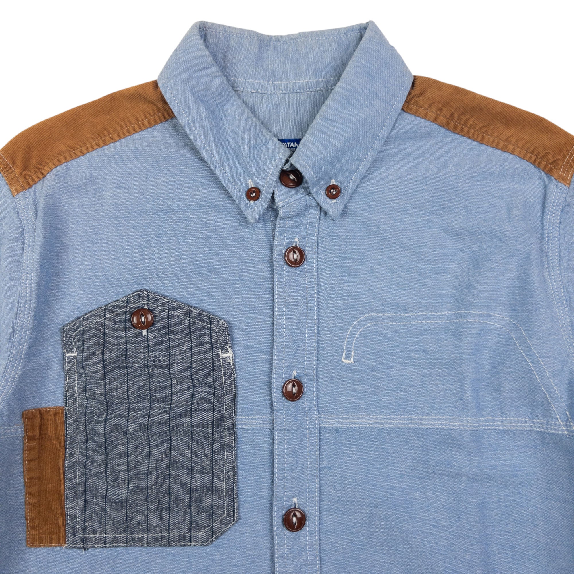 Vintage Junya Watanabe X Comme Des Garçons MAN Long Sleeve Button Up Shirt Size S