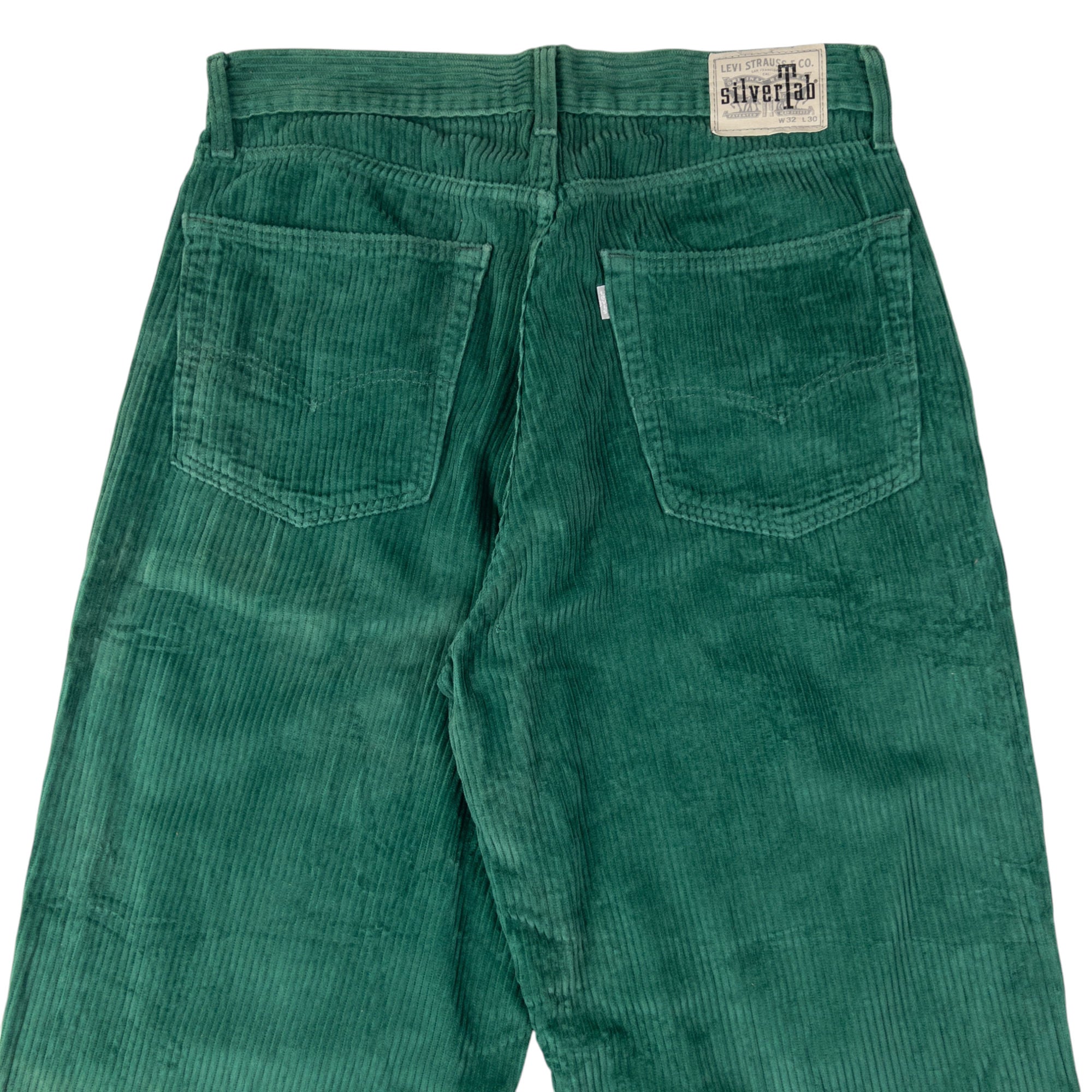 Vintage Levi's Silver Tab Baggy Corduroy Trousers Size W32