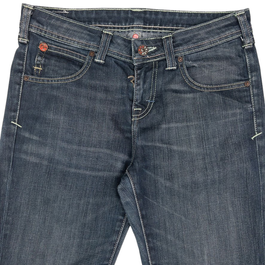 Vintage Puma X Evisu Double Gull Japanese Denim Jeans Size W29