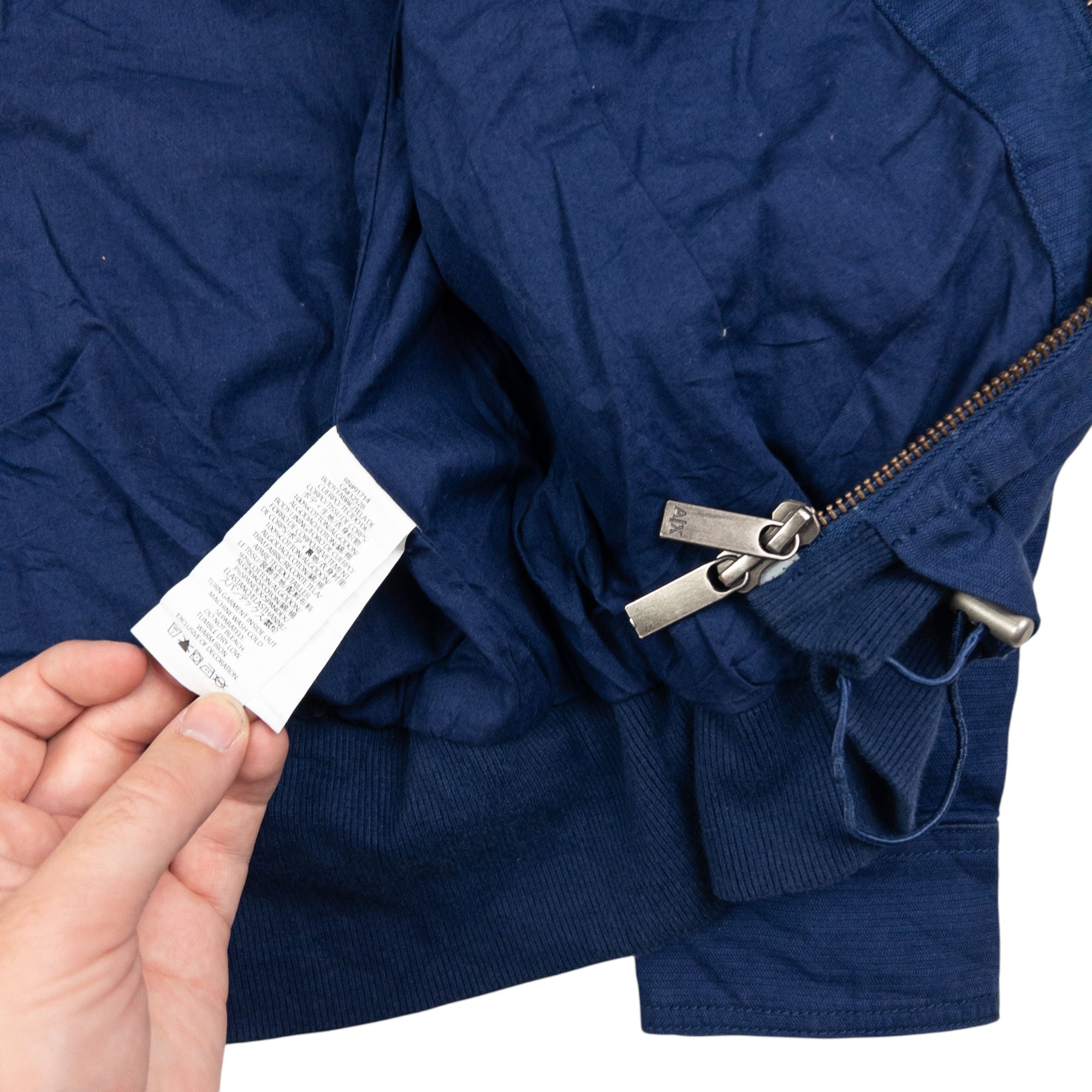 Vintage Armani Exchange Ruched Cargo Jacket Womens Size S