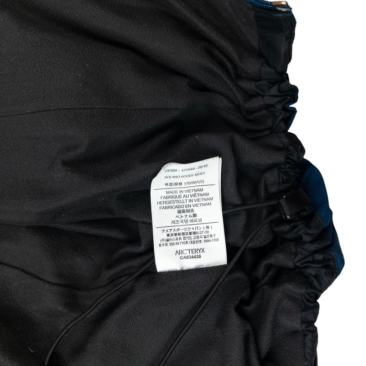 Vintage Arcteryx Infinium Zip Up Jacket Size M
