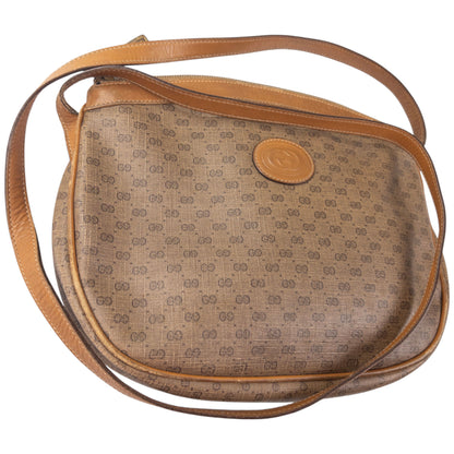 Vintage Gucci Monogram Crossbody Bag