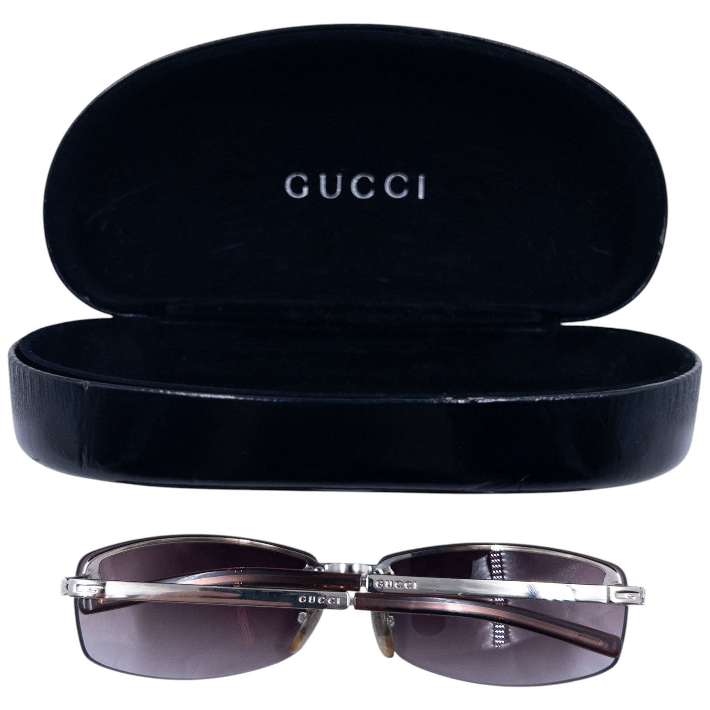 Vintage 90s Gucci Rimless Sunglasses