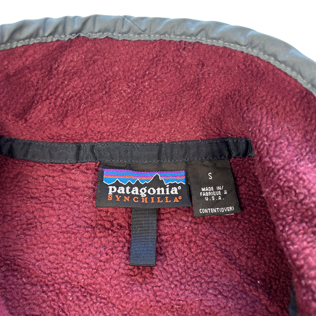 Vintage Patagonia Snap T Synchilla Fleece Size S