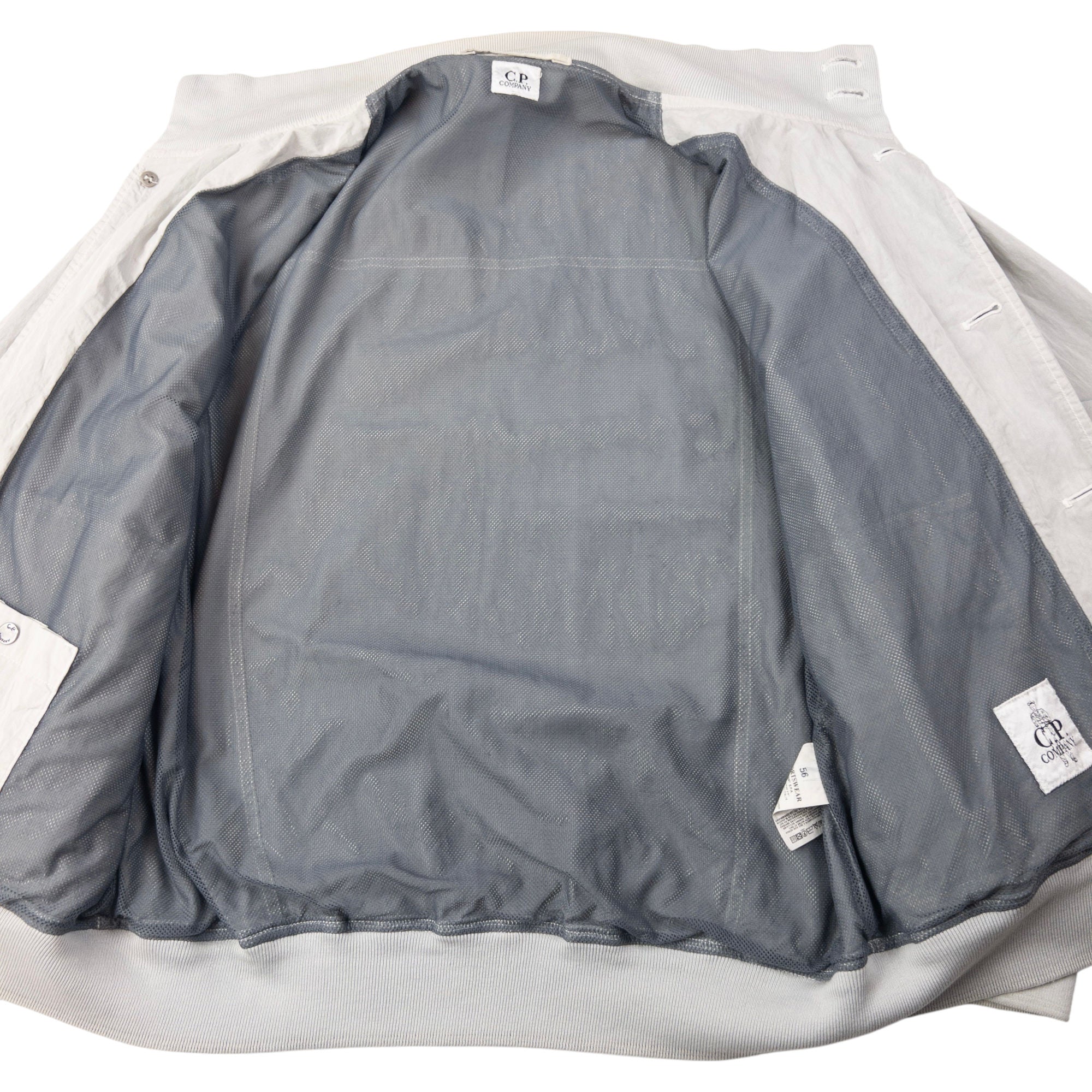 Vintage CP Company Button Up Bomber Jacket Size L