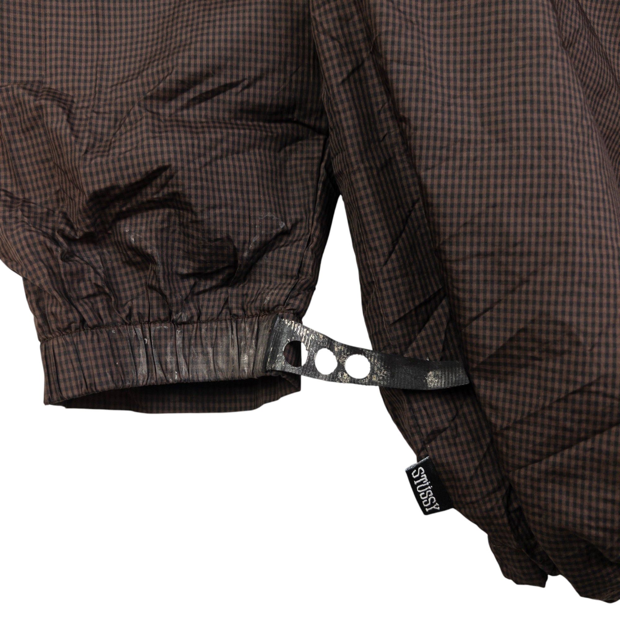Vintage Stussy Lightweight Checkered Jacket Size XL