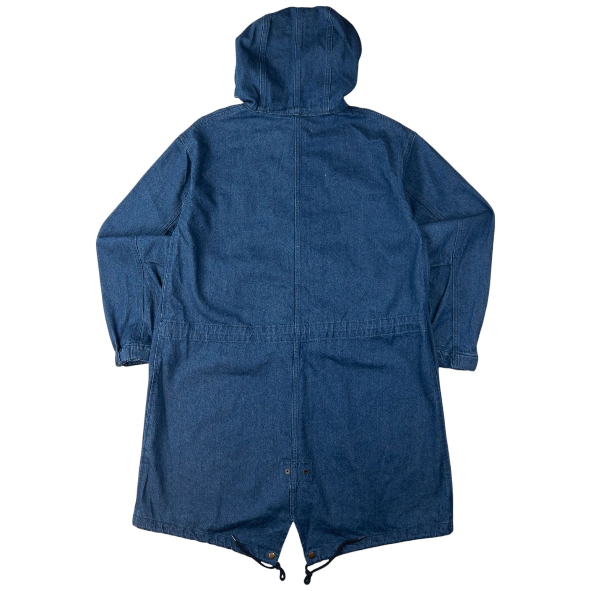 Vintage Ne-Net By Issey Miyake Zip Up Denim Jacket Size L