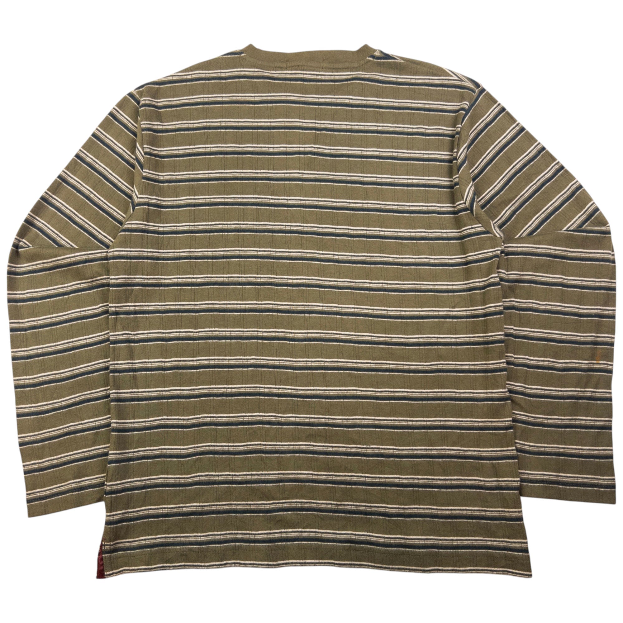 Vintage Y'Saccs By Yohji Yamamoto Striped Long Sleeve T Shirt Size M