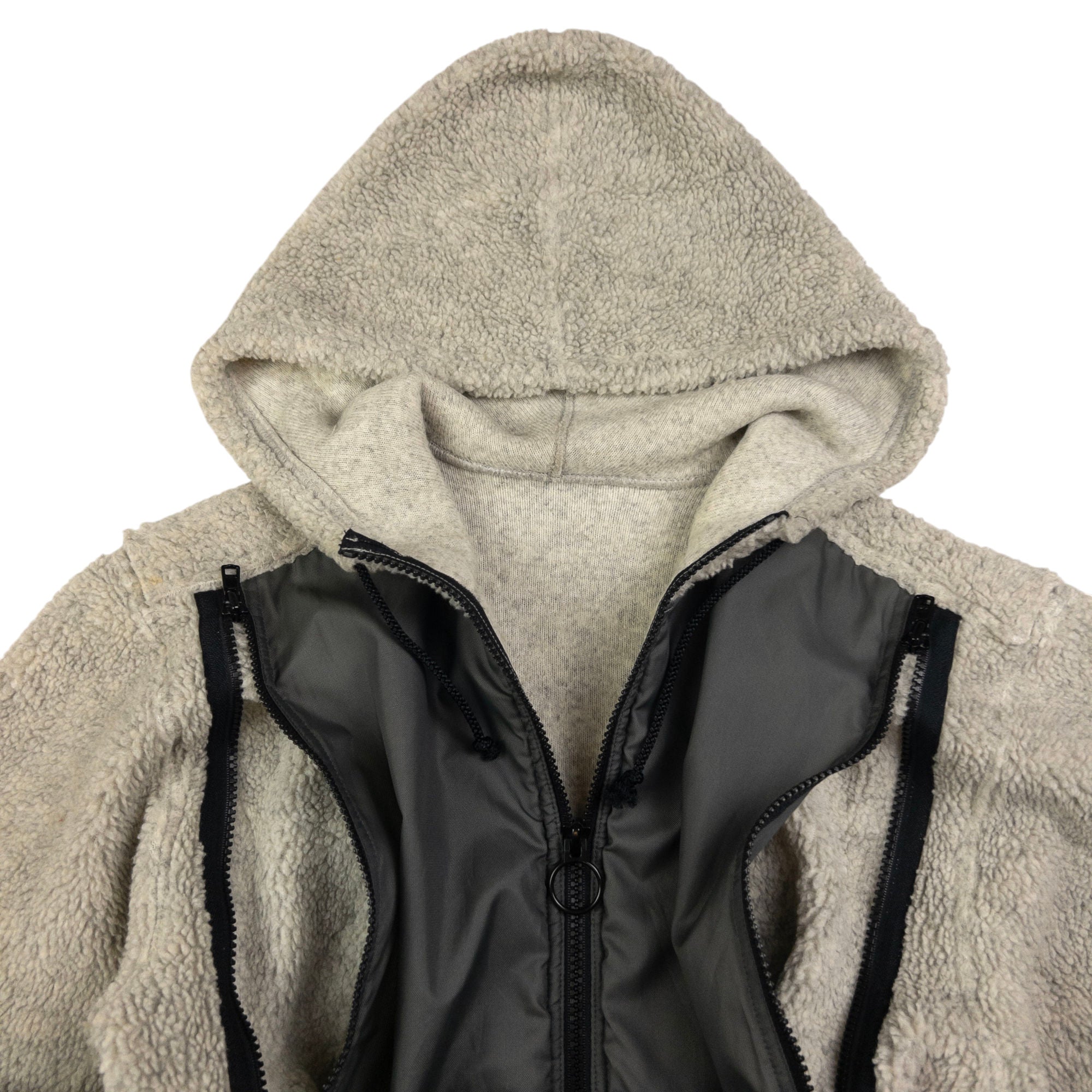 Vintage Final Home By Issey Miyake Zip Up Fleece Jacket Size S
