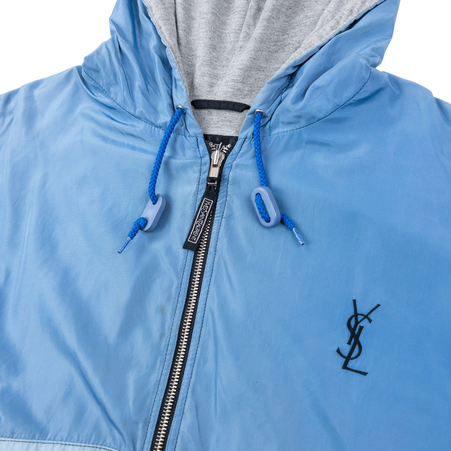 Vintage 90s YSL Yves Saint Laurent Zip Up Jacket Size L