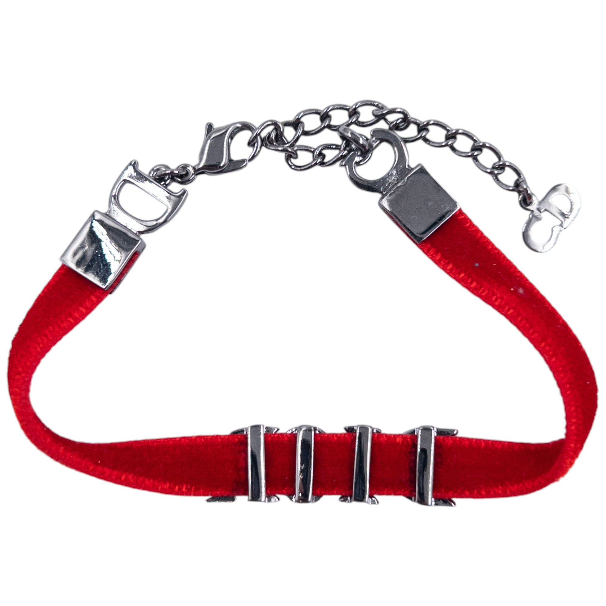 Vintage Dior Velvet Ribbon Bracelet