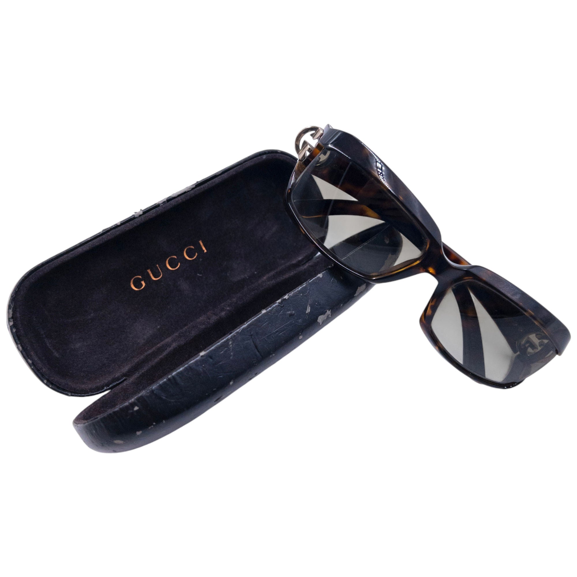 Vintage Gucci Tortoise Shell Sunglasses