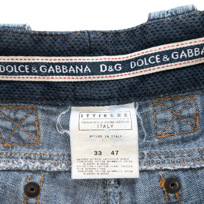 Vintage Archive Dolce and Gabbana Multi Pocket Cargo Jeans Size W32